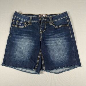 RIP Dark Blue Denim Jean Shorts